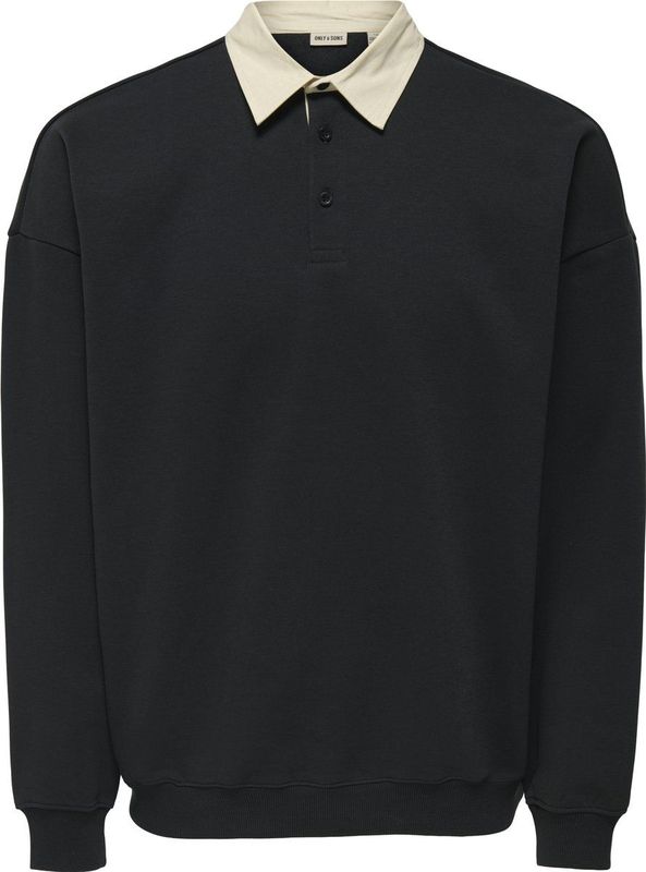 Onsjeffrey - Polo - Oversized Fit - Lange Mouwen