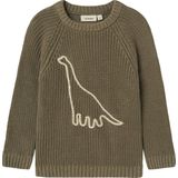 Lil' Atelier - Nmmemlen Emb Lil - T-shirt - Overland Trek - 122-128