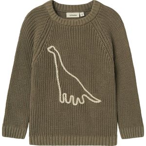 Lil' Atelier - Nmmemlen Emb Lil - T-shirt - Overland Trek - 122-128