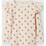 Lil Atelier Blouse - Rib - NmfLavo - Silver Peony m. Kers - Lil Atelier - 2 jaar (92) - Shirts