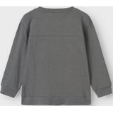 Sweatshirt - Ronde Hals - Lange Mouwen - Geribde Manchetten - Ongeborstelde Sweatstof