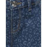 Kids Only - Peuters Broek - Denim - Wijde Pasvorm - All-over Gewassen Animalprint