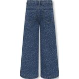 Kids Only - Peuters Broek - Denim - Wijde Pasvorm - All-over Gewassen Animalprint