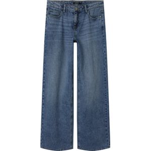 Name It - Bett - Jeans - Blauw - Twill - Wijde Pasvorm