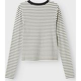 Top - Gestreept - Lange Mouwen - Slim Fit