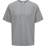Only & Sons - ONSDISTRESS - T-shirt - Grijs