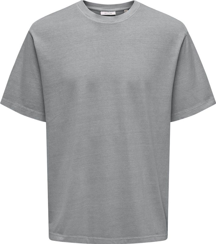 Only & Sons - ONSDISTRESS - T-shirt - Grijs