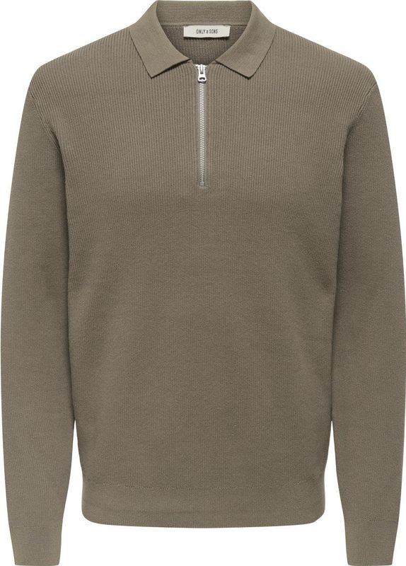 Only & Sons - PHIL - Gebreide Pullover - Regular Fit - Katoenmix