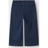 Baggy Broeken - Wide-Fit Jeans - Blauw - Katoen - Verstelbare Taille