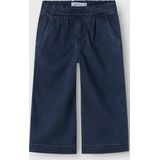 Baggy Broeken - Wide-Fit Jeans - Blauw - Katoen - Verstelbare Taille