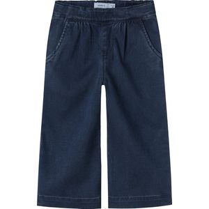 Baggy Broeken - Wide-Fit Jeans - Blauw - Katoen - Verstelbare Taille