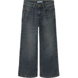 NAME IT KIDS - Wide Fit Jeans - Denim - Regular Fit - Subtiele Afgedragen Look