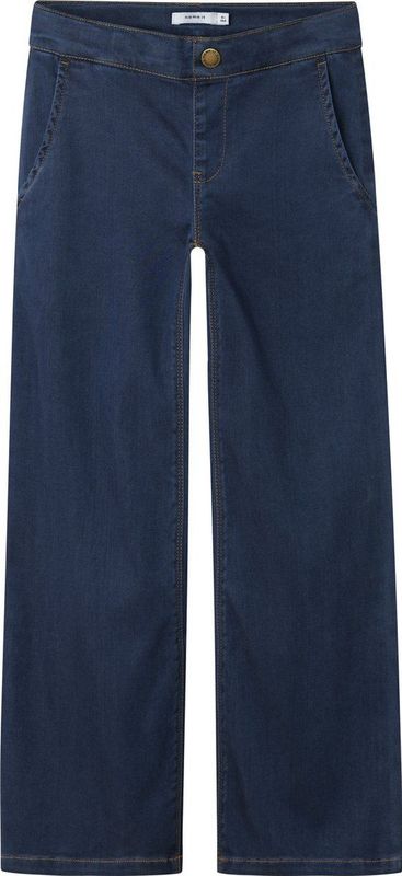 Wide-fit Jeans - Blauw - Super Stretch - Verstelbare Taille