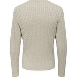 Onsloui - Pullover - Gebreide Pullover - Ronde Hals - Lange Mouwen - Regular Fit