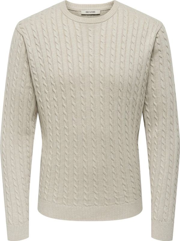 Onsloui - Pullover - Gebreide Pullover - Ronde Hals - Lange Mouwen - Regular Fit