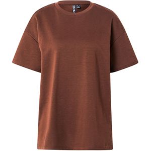 Pieces - T-shirt - Bruin