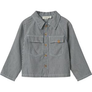Overshirt - Loose Fit - Twill - Lange Mouwen - Knoop- en Lussluiting