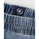 NAME IT - Regular-Fit Jeans - Denim - Zwart - Verstelbare Taille