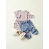 NAME IT - Regular-Fit Jeans - Denim - Zwart - Verstelbare Taille