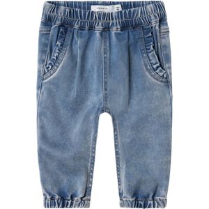 NAME IT - Regular Fit - Denim - Zacht - Verstelbare Taille - Afgedragen Look