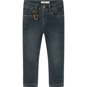 X-slim Fit Jeans - Indigo - Katoen/Polyester/Elastaan - Verstelbare Taille