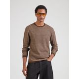 Only & Sons - ONSERIC - Gebreide Trui - Donkerbruin - Lange Mouw