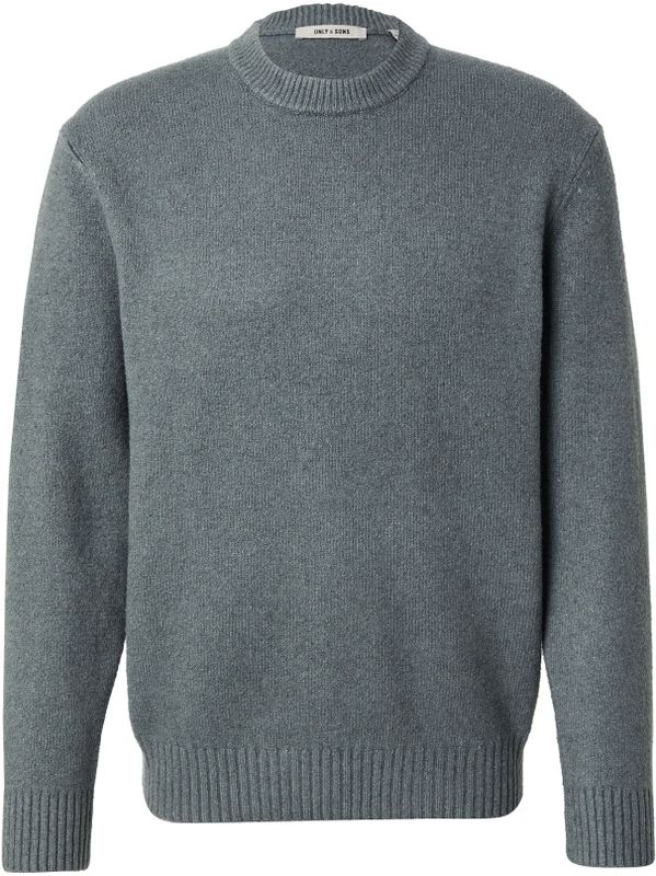 ONLY & SONS - ONSJAMES RLX CREW KNIT - Gebreide Trui - Castor Gray