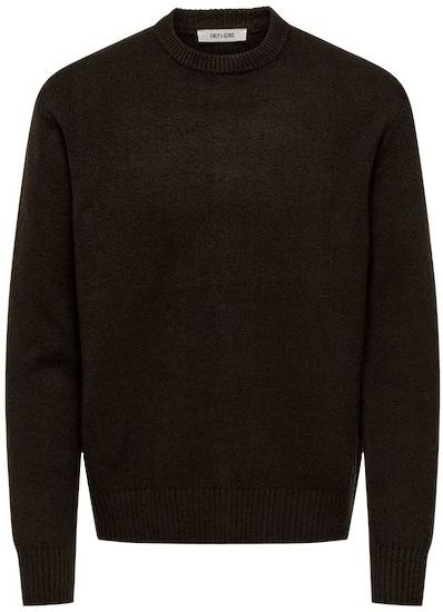 Only & Sons - Onsjames Rlx Crew Knit Noos - Trui - Oatmeal