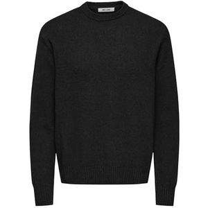 Only & Sons - JAMES - Pullover - Mêlee - Relaxed Fit - Katoenmix met Wol