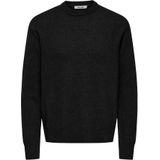 Only & Sons - JAMES - Pullover - Mêlee - Relaxed Fit - Katoenmix met Wol