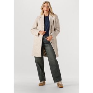 Selected Femme - Slfsasja Boucle Lano Coat - Beige - Dames Mantel