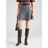Only - ONLAMA LIFE SKATER SKIRT CC KNT - Gebreide Rok - Medium Grey Melange