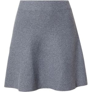 Only - ONLAMA LIFE SKATER SKIRT CC KNT - Gebreide Rok - Medium Grey Melange