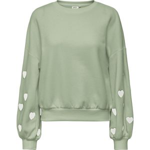 Only - ONLMACY - Sweatshirt - Desert Sage - Lange Mouwen - Ronde Hals