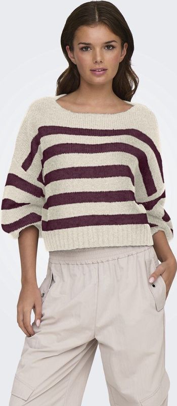 Onlaya - Gebreide Pullover - Regular Fit - Lange Mouwen - Boothals