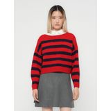 ONLY - ONLAYA LIFE BOATNECK CC KNT - Gebreide Pullover - Dames - Kort - Lange Mouwen