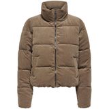Onlnewdolly - Puffer Jacket - Tussenjas - Hoge Opstaande Kraag - Lange Mouwen - Ritssluiting