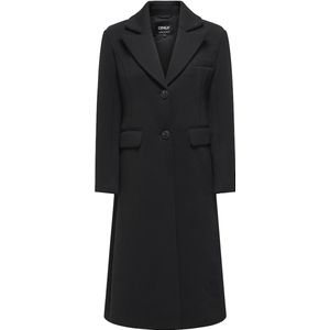 Only - Onlbeate Life Scuba Shoulder Coat - Zwart - Tussenjas