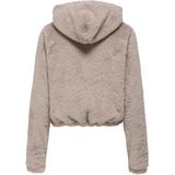 Onpcas-fluf - Hoodie - Zwart - Hoge Hals - Lange Mouwen - Loose Fit