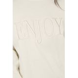 Sweater - Off White - 51% Katoen - 49% Polyester