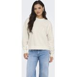 ONLY - ONLPAM O-NECK BOX CC SWT - Off White - Dames - Sweater