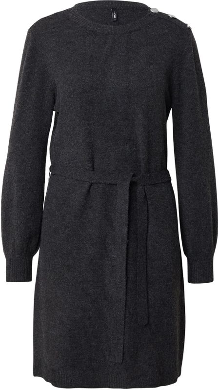 ONLY - Gebreide Jurk - Grijs