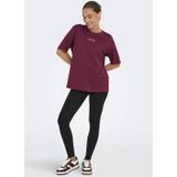 ONLY PLAY - ONPPICA - T-shirt - Donkerrood