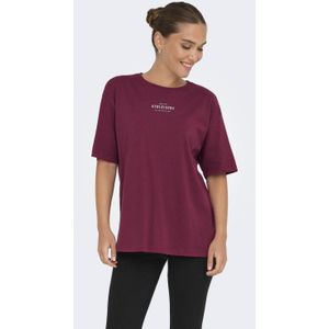 ONLY PLAY - ONPPICA - T-shirt - Donkerrood
