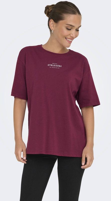 ONLY PLAY - ONPPICA - T-shirt - Donkerrood