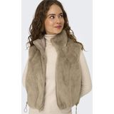 ONLY - ONLDANA - Bodywarmer - Sand - Licht Gevoerd - Waterafstotend