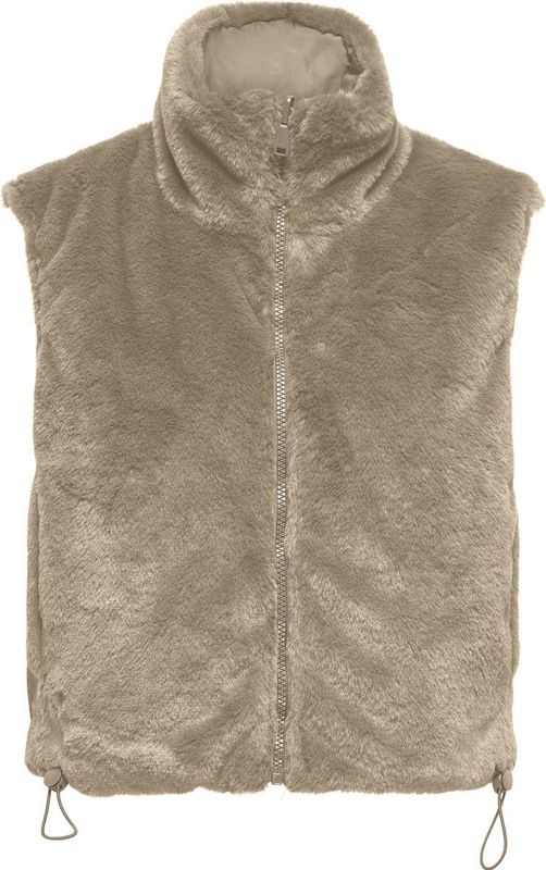 ONLY - ONLDANA - Bodywarmer - Sand - Licht Gevoerd - Waterafstotend