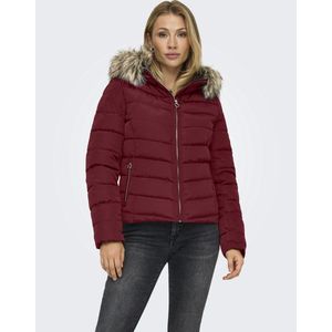 ONLY Tussenjas 'ONLELLAN'  wijnrood