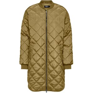 ONLY - ONLJESSICA - Tussenmantel - Kaki - Gewatteerd