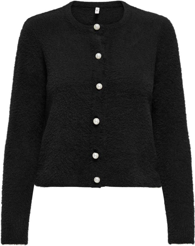 ONLY - ONLPETRA - Gebreid Vest - Zwart